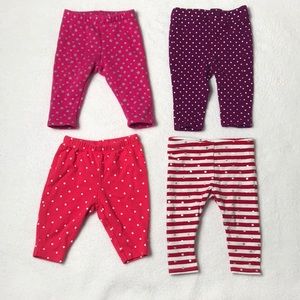 🌻 3/25 🌻 Month Infant Patterned Pants Bundle